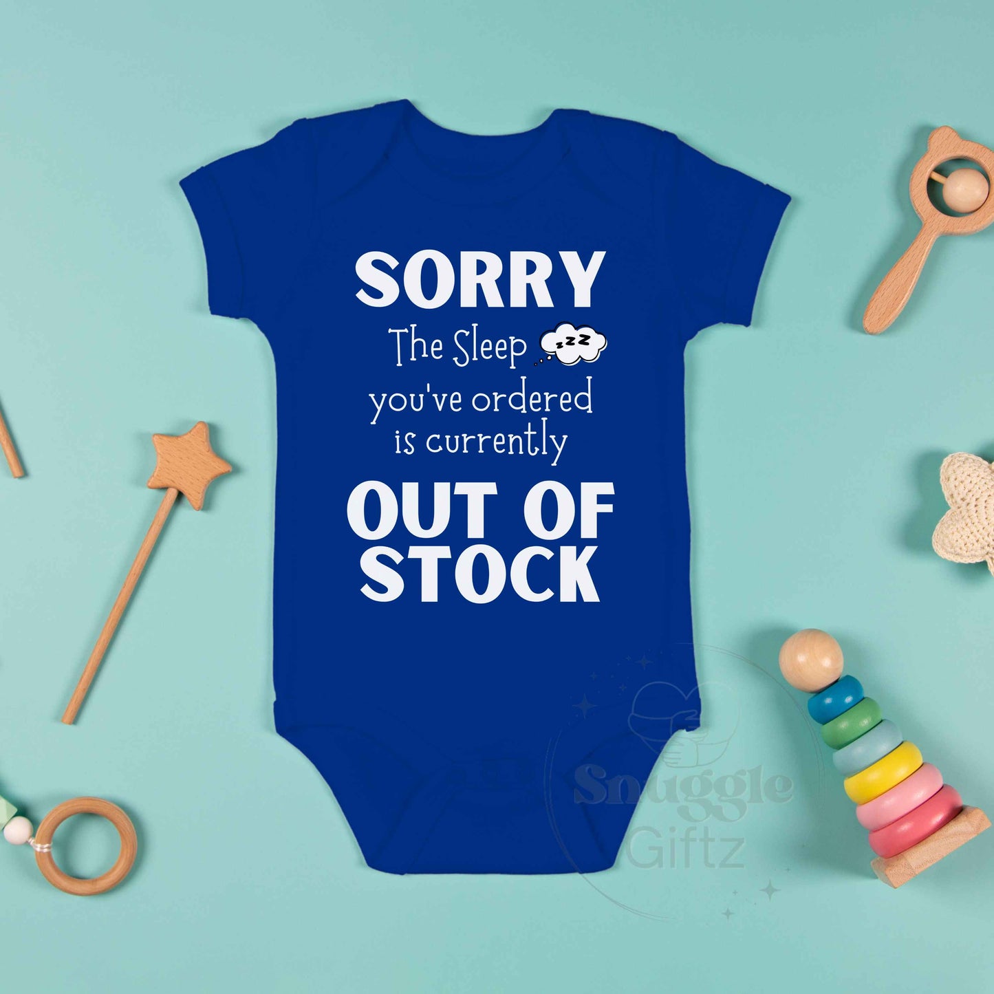 Sorry the sleep you've ordered is out of stock Infant Baby Shirt Bodysuit, Baby Boy Girl Gender Neutral Snapsuit, Cute Diaper Shirt Romper